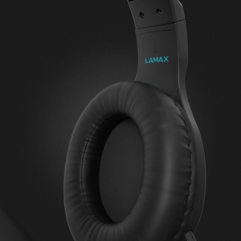 LAMAX Heroes Guard1, slúchadlá na hlavu, čierne