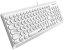 GENIUS klávesnica Slimstar Q200 White