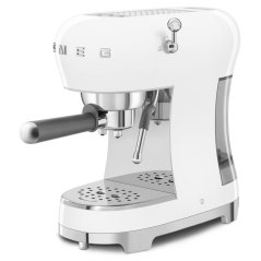 SMEG Espresso kávovar ECF02WHEU, biely