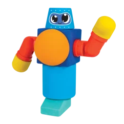 Blockaroo Penová magnetická stavebnica Robot 10 dielikov
