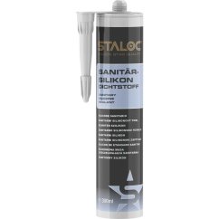STALOC Sanitárny silikón 300ml, transparentný