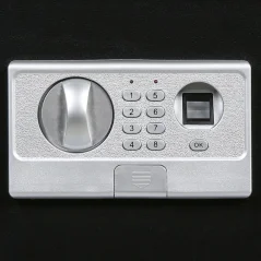 Nábytkový trezor s čítačkou odtlačkov prstov, 16 L