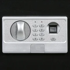 Nábytkový trezor s čítačkou odtlačkov prstov, 16 L