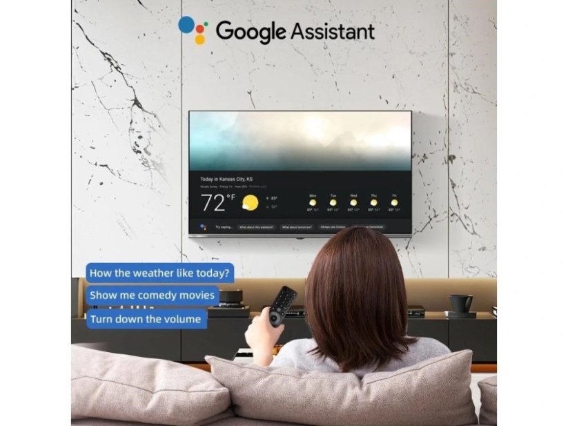 CHiQ L32M9E TV 32", HD, smart, Google TV, Dolby Audio, dbx-tv