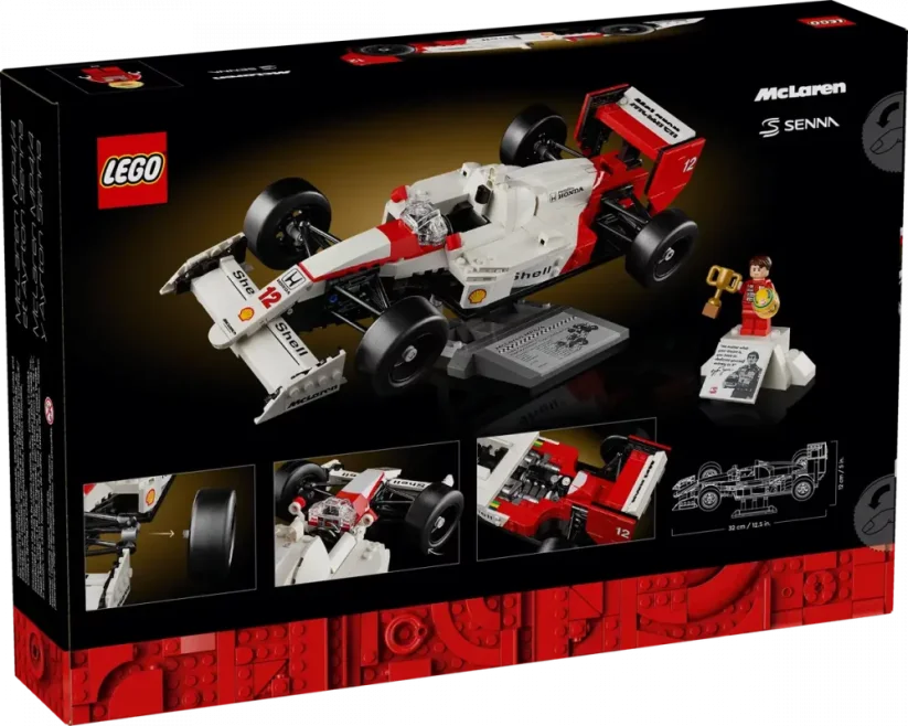 LEGO Icons 10330 McLaren MP4/4 a Ayrton Senna