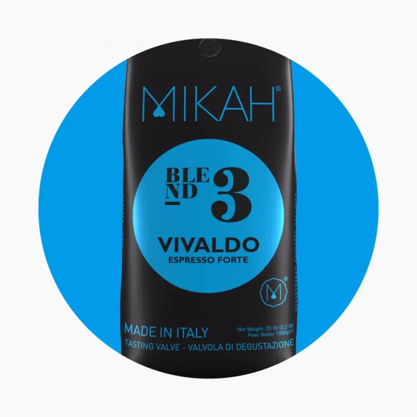 Káva Mikah Vivaldo N.3 - Espresso Forte - Váha: 1000g