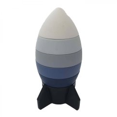 Silikónová hračka raketa