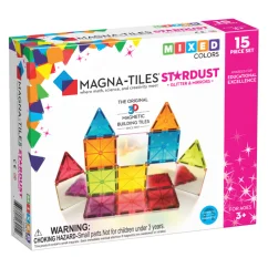 Magna Tiles Magnetická stavebnica Stardust 15 dielikov