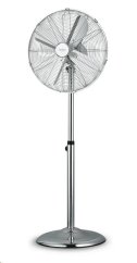 Orava SF-200 X stojanový kovový ventilátor, 3 stupne rýchlosti, automatické otáčanie, strieborný