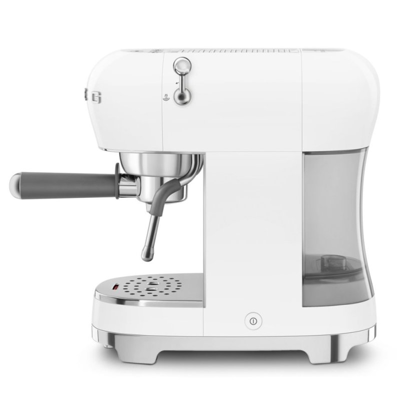 SMEG Espresso kávovar ECF02WHEU, biely - Farba: Biela