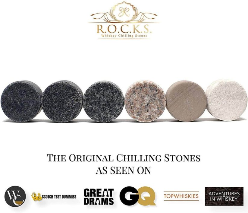 ROCKS The Cigar Collection s chladiacimi kameňmi do whisky