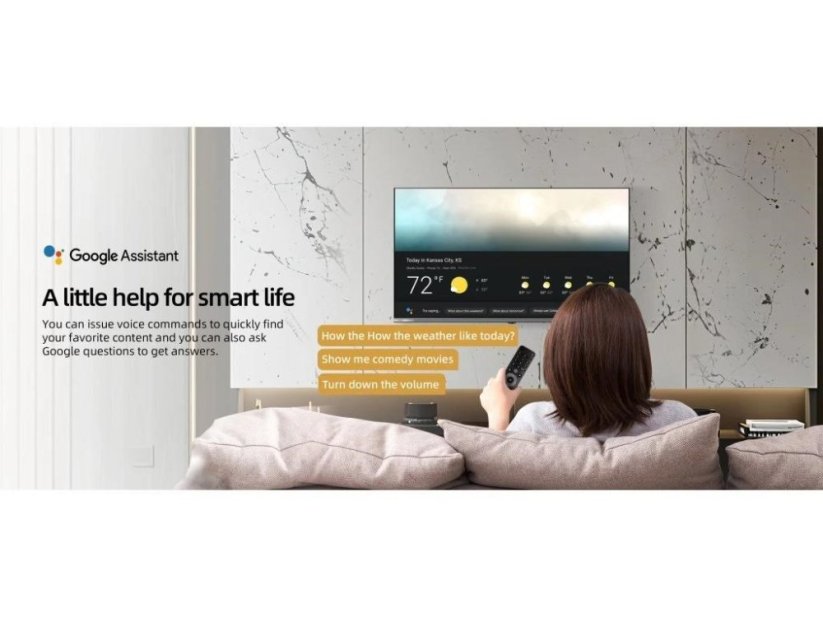 CHiQ L32M9E TV 32", HD, smart, Google TV, Dolby Audio, dbx-tv