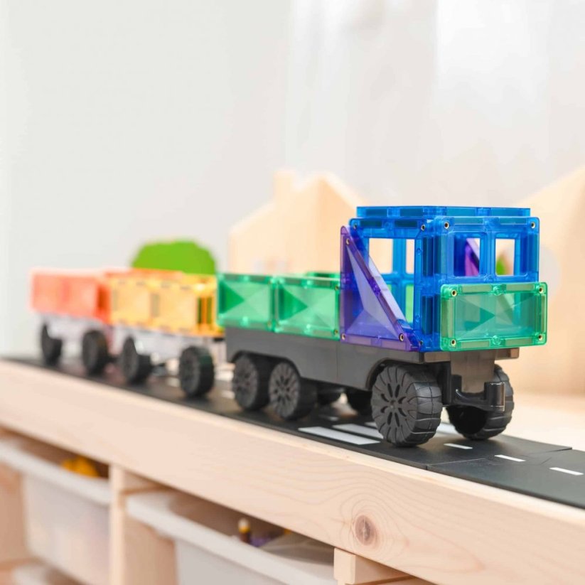 Magnetická stavebnica Connetix rainbow transport