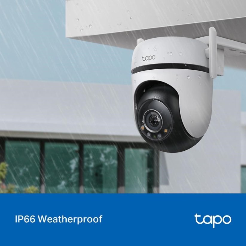 TP-Link Tapo C520WS vonkajšia-outdoor kamera, (4MP, 2K QHD 1440p, WiFi, IR 30m, microSD card)