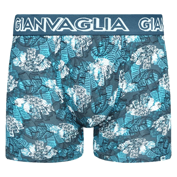 GIANVAGLIA GVG-5080 Pánske bavlnené boxerky 5 kusov - Veľkosť: XXL