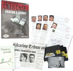 ThinkFun Odložené prípady: Vražda s úrokmi