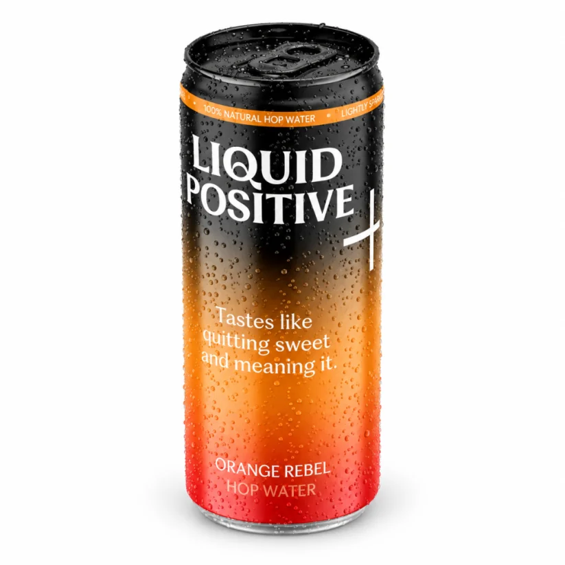 Chmeľová voda - Orange Rebel 330 ml
