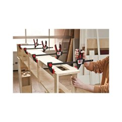 BESSEY jednoručná svorka EZS, rozpätie 450 mm, vyloženie 80 mm