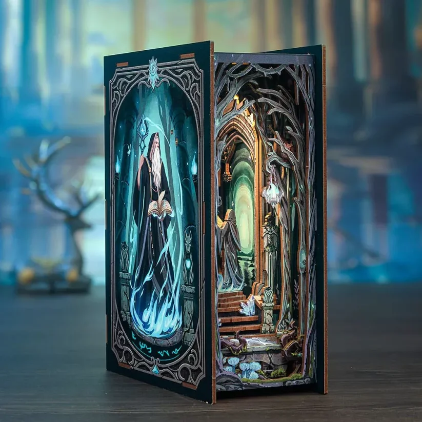 Cutebee Book Nook The Gate of Wonderland