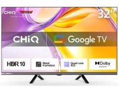 CHiQ L32M9E TV 32", HD, smart, Google TV, Dolby Audio, dbx-tv