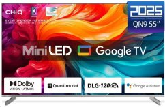 CHiQ M55QN9V TV 55", UHD MiniLED Google TV DLG 120 Hz