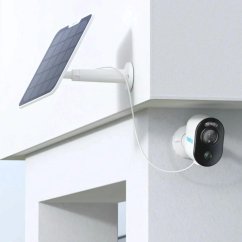 REOLINK bezpečnostná kamera Argus B310, 2.4 GHz, USB-C, Solárny panel, biela