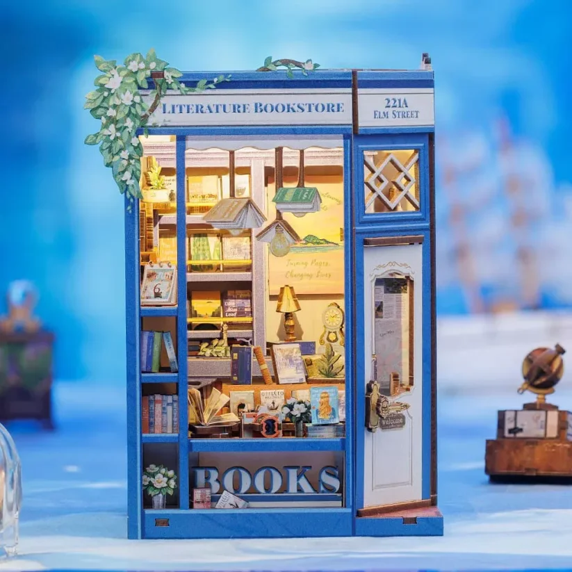 Cutebee Book Nook Literature Bookshop