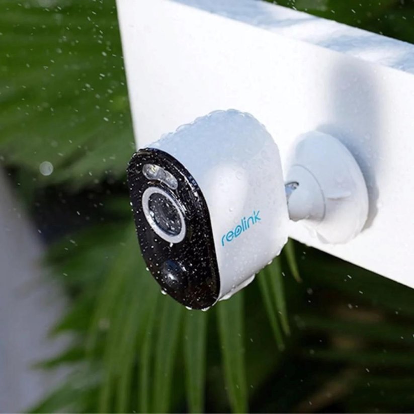 REOLINK bezpečnostná kamera Argus B310, 2.4 GHz, USB-C, Solárny panel, biela