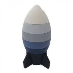 Silikónová hračka raketa