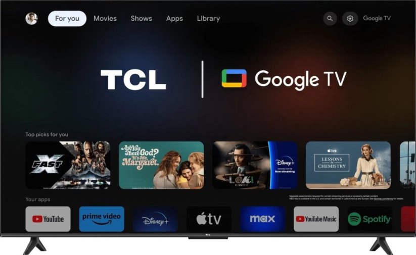TCL 65V6B 65" TV, 4K Ultra HD, Smart