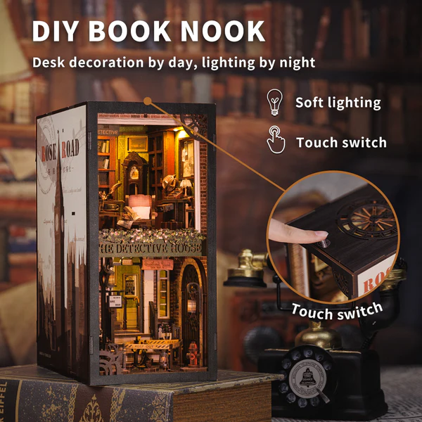 Cutebee Book Nook Rose Detective Agency
