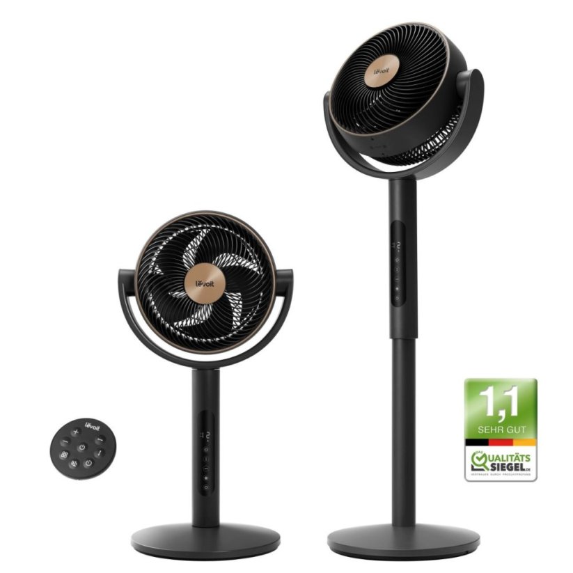 Levoit TempSense R432 DC Cyclone Fan - Automatický ventilátor
