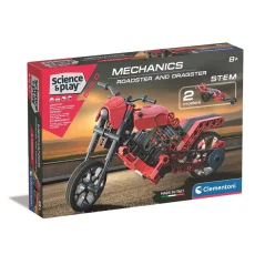 CLEMENTONI Science&Play: Mechanické laboratórium - Roadster a Dragster