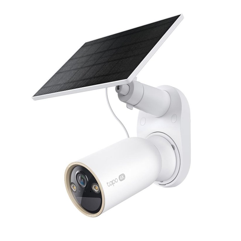 TP-Link Tapo C460 KIT vonkajšia kamera, solárny panel (8MP, 4K, 2160p, IR 15m, WiFi, micro SD card, IP66)