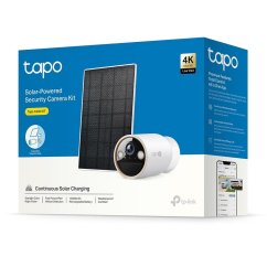 TP-Link Tapo C460 KIT vonkajšia kamera, solárny panel (8MP, 4K, 2160p, IR 15m, WiFi, micro SD card, IP66)
