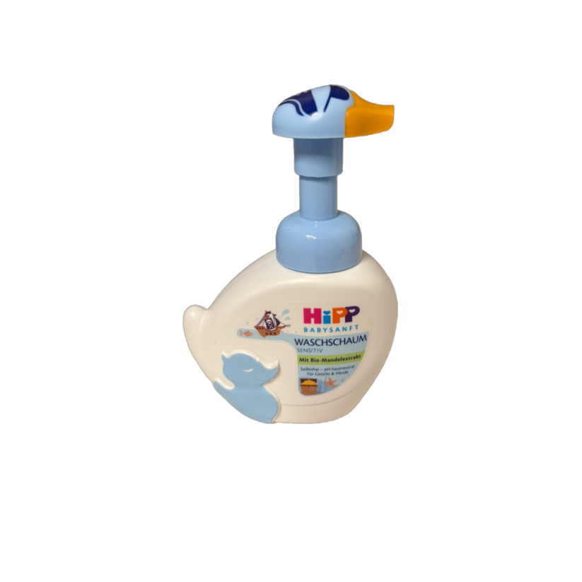 HiPP BabySANFT Pena na umývanie, Kačka 250ml - Farba: modrá