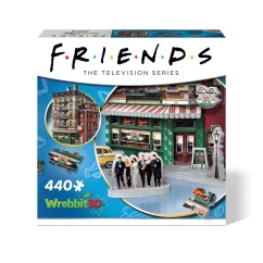 WREBBIT 3D puzzle Priatelia: Central Perk 440 dielikov