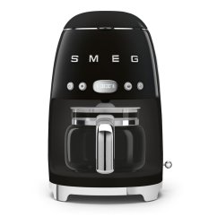 SMEG kávovar na prekvapkávanú kávu DCF02BLEU, čierny