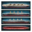 WREBBIT 3D puzzle Titanic 440 dielikov