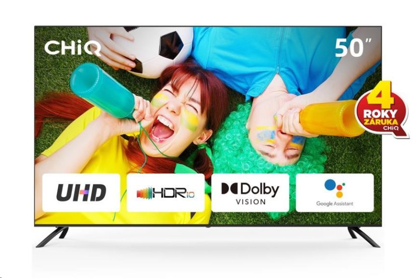 CHiQ U50G7LX TV 50", UHD, smart, Android 11, Dolby Vision