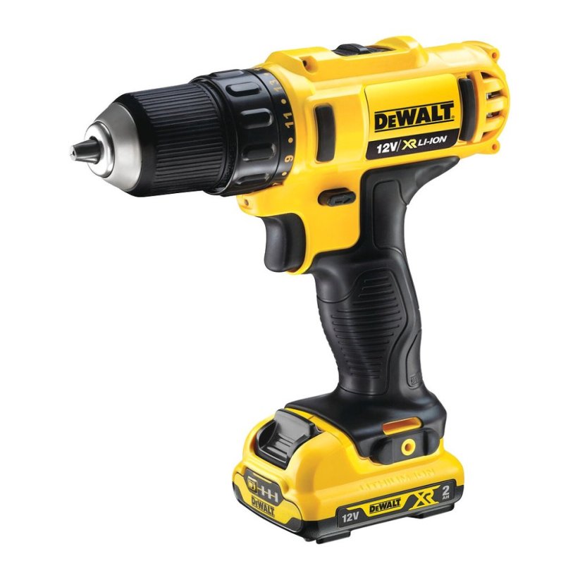 DEWALT akumulátorový vŕtací skrutkovač DCD 710 D2 10,8 V