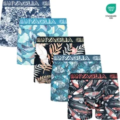 GIANVAGLIA GVG-5080 Pánske bavlnené boxerky 5 kusov